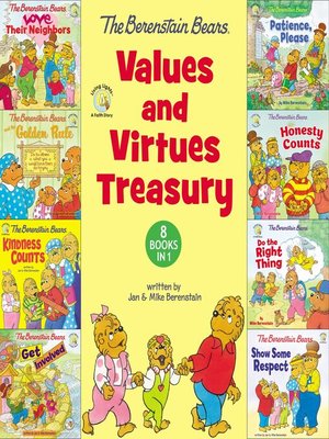 cover image of The Berenstain Bears Values and Virtues Treasury